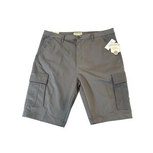 Stone Mountain Men's‎ Size 40 Gray Cargo Shorts Outdoor Lifestyle Cotton Blend